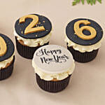 New Year Theme Cup Cakes