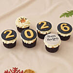 New Year Theme Cup Cakes
