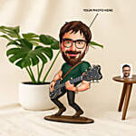 Personalized Caricature Gift for Guitarist
