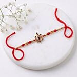 Sneh Blue Lumba and Tortoise Rakhi Combo with Lindt