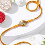 Elegant Kundan Rakhi