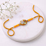Elegant Kundan Rakhi