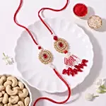 Bhaiya Bhabhi AD Rakhi with Cashews