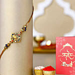 Ganesha Idol and Rakhi Gift Set