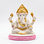 Ganesha Idol, Rakhi and Eggless Chocolate Fudge Cake