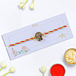 Ganesha Idol, Rakhi and Eggless Chocolate Fudge Cake
