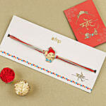 Bal Ganesha Rakhi with Idol and Motichoor Ladoo