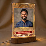 Best Brother Ever Personalised LED Photo Lamp