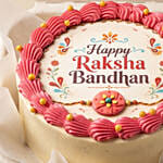 Eggless Raksha Bandhan Chocolate Bento Cake