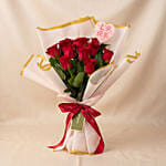12 Red Roses Qixi Bouquet