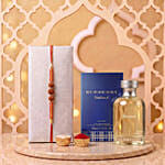 Sacred Triple Rudraksha Rakhi with Weekend Burberry for Men EDT