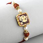 Designer Ganesha Rakhi with Apple Airpods Pro 3