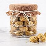 Ethnic Pearl Rakhi with Green Pea Cookies