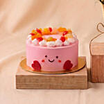 Preserved Flowers Jellycat Smiling Face Bouquet & Cake
