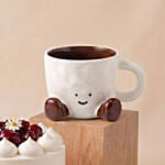 Preserved Rose Jellycat Bouquet, Cake & Mug Gift Set