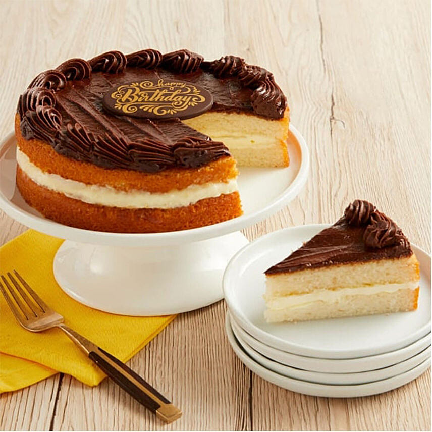 Boston Cream Cake