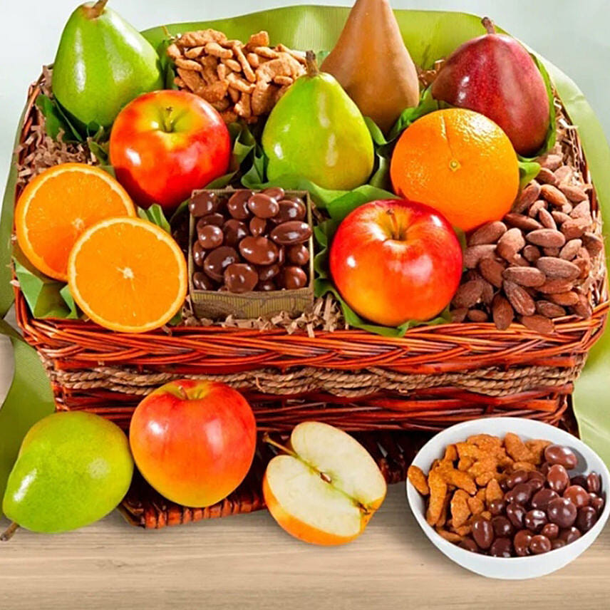 Fruit & Nut Gift Basket