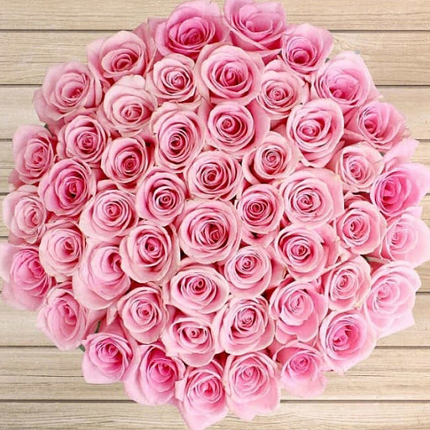 50 Pink Roses