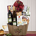 Double Delight Wine Basket