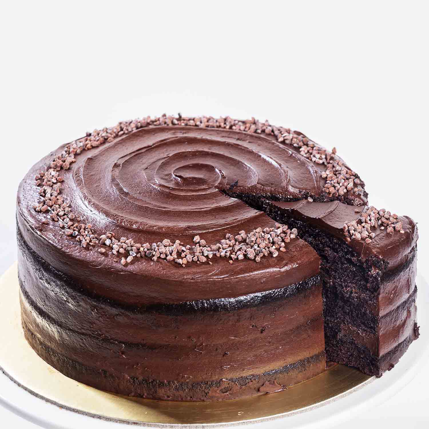 Valrhona Chocolate Truffle Cake 8 inches Delivery in Singapore FNP SG