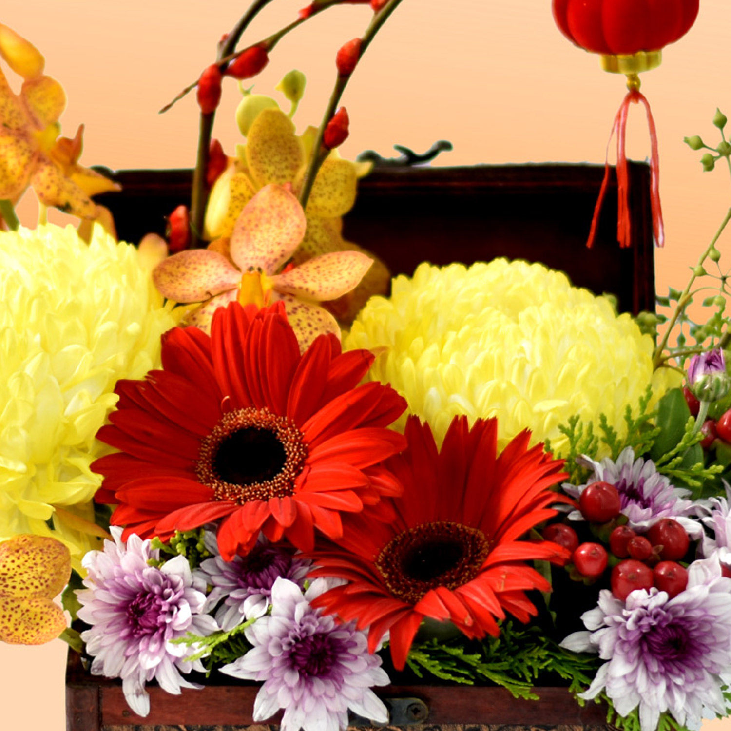 Exotic Mixed Flowers Arrangement Delivery in Singapore FNP SG