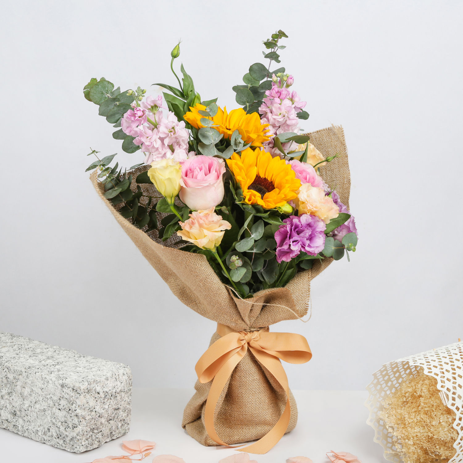 Joyous Mixed Flowers Bouquet Delivery in Singapore FNP SG