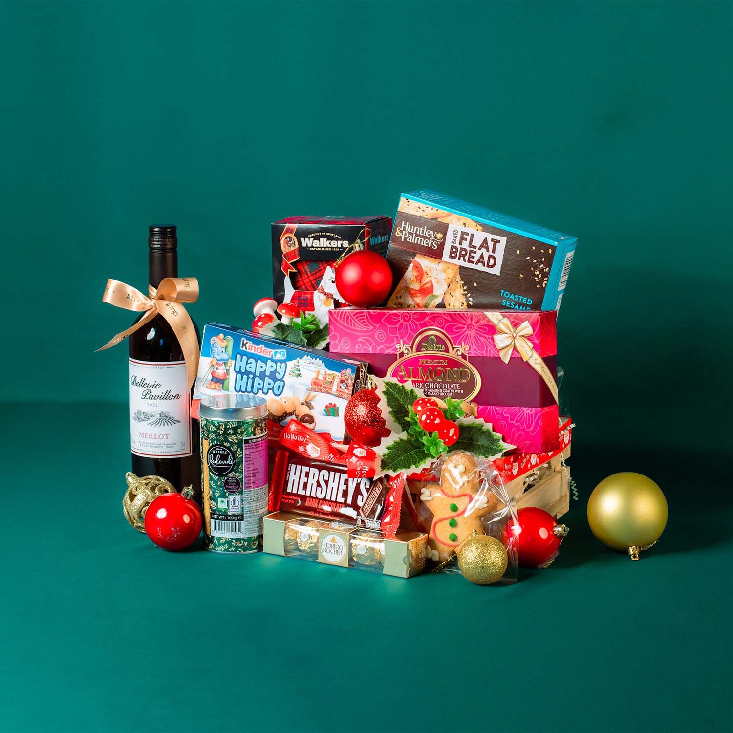 Merry Christmas Gift Hamper Delivery in Singapore FNP SG