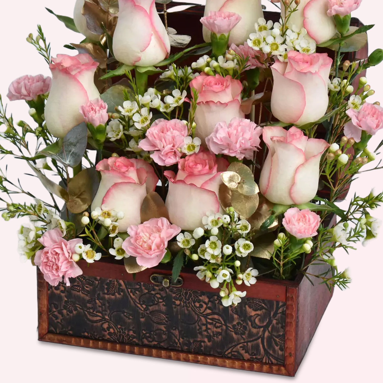 Treasured Love Flower Box Delivery in Singapore FNP SG