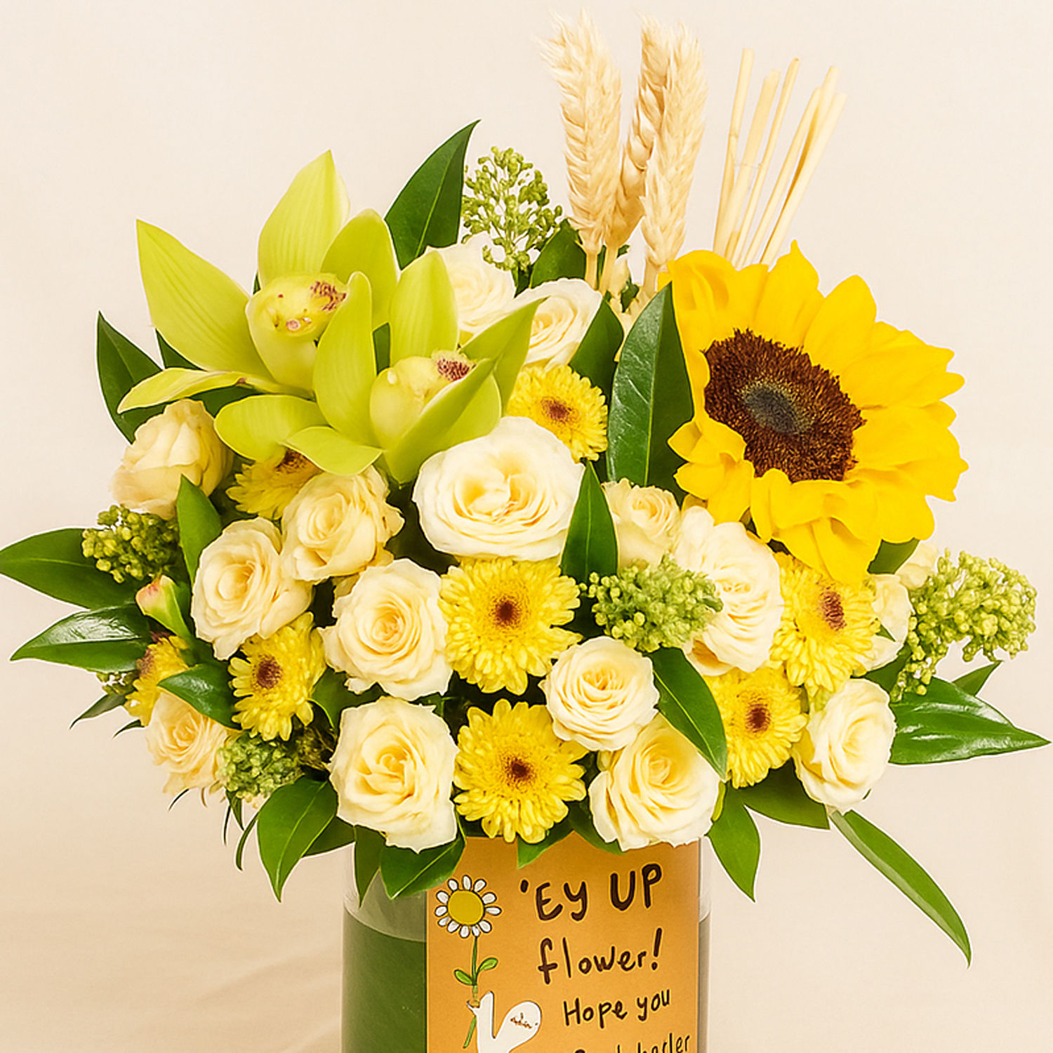 Get Well Soon Message Flowers Arrangement Delivery in Singapore - FNP SG