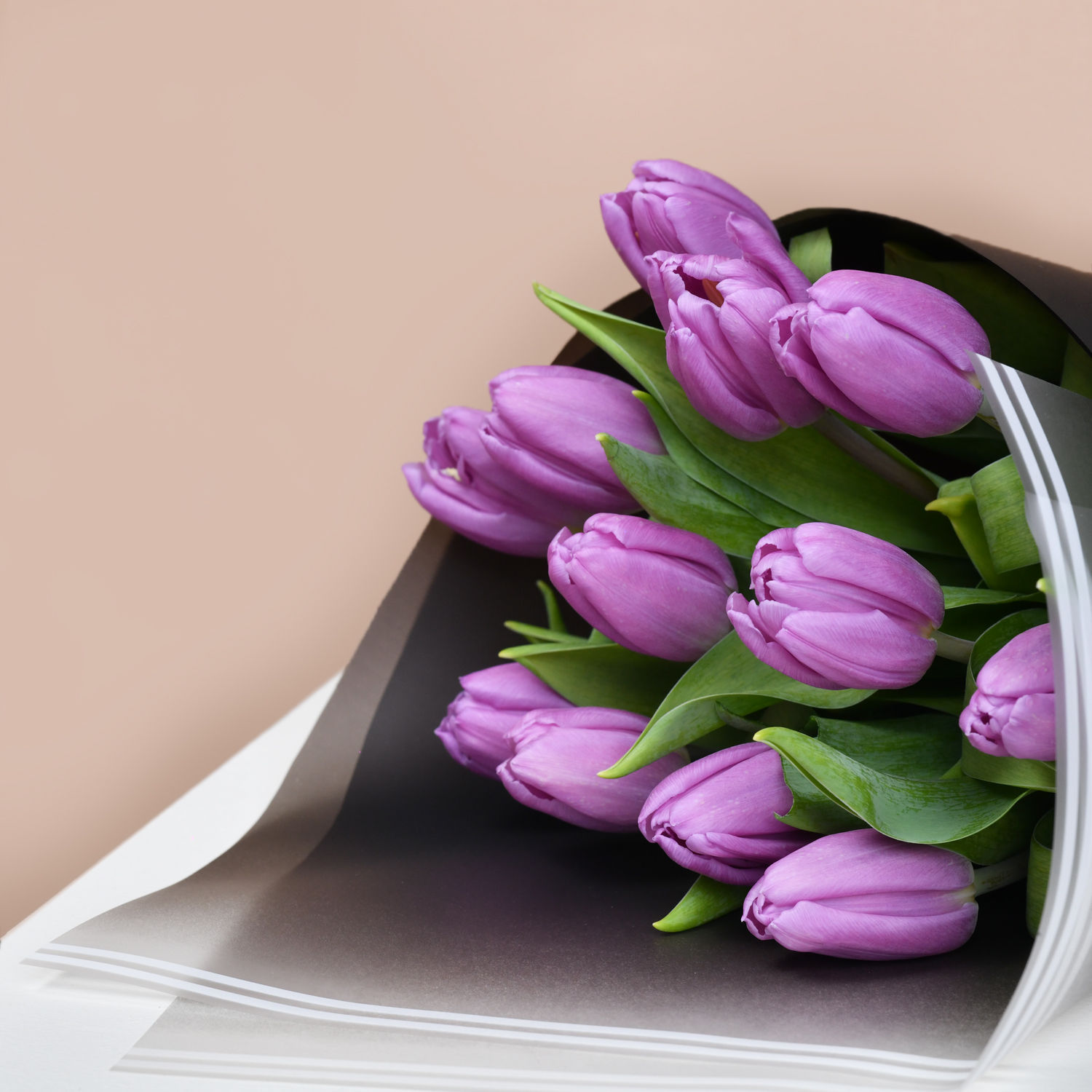 Violet Tulip Bouquet Delivery in Singapore FNP SG