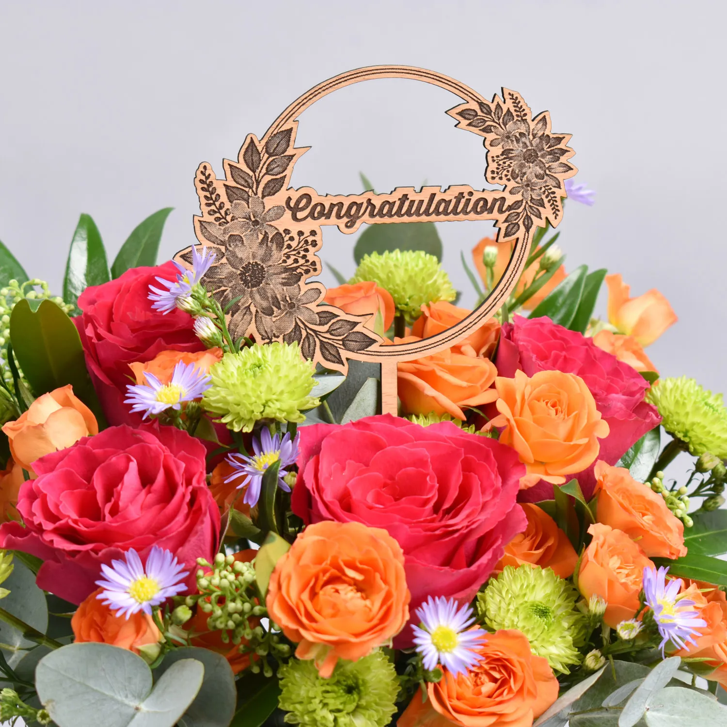 Congratulations Flowers Vase Delivery in Singapore FNP SG