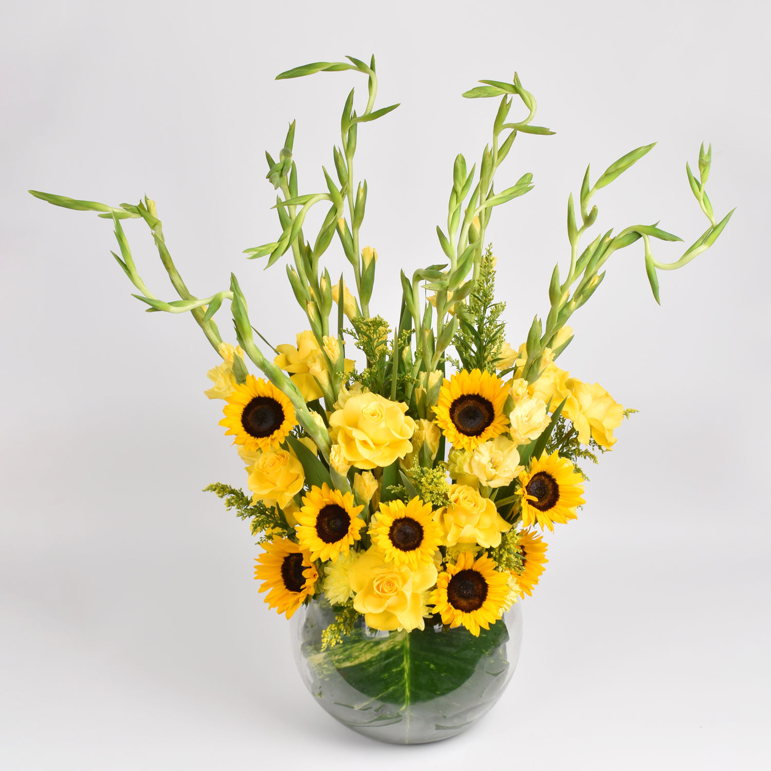 Gladiolus Mixed Flower Arrangement Delivery in Singapore FNP SG