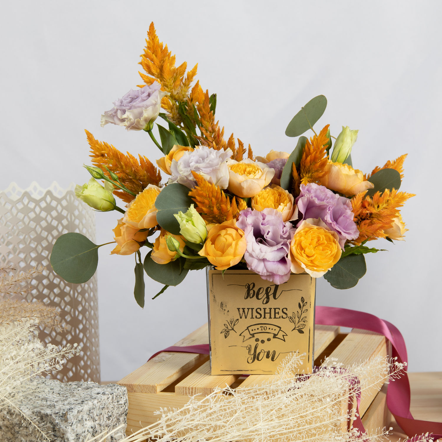 Best Wishes Flowers Arrangement Delivery in Singapore FNP SG