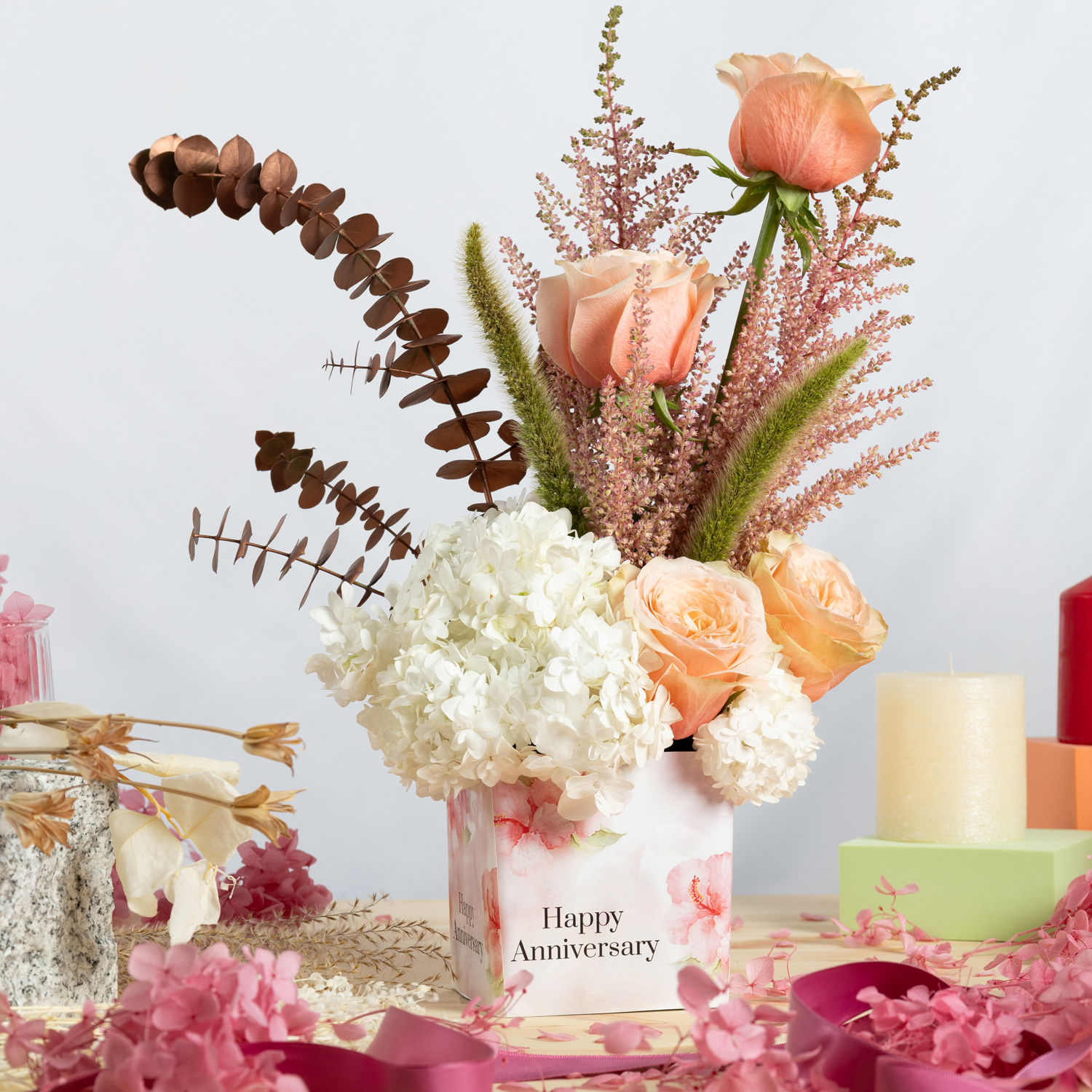 Anniversary Flowers Grace Arrangement Delivery in Singapore - FNP SG