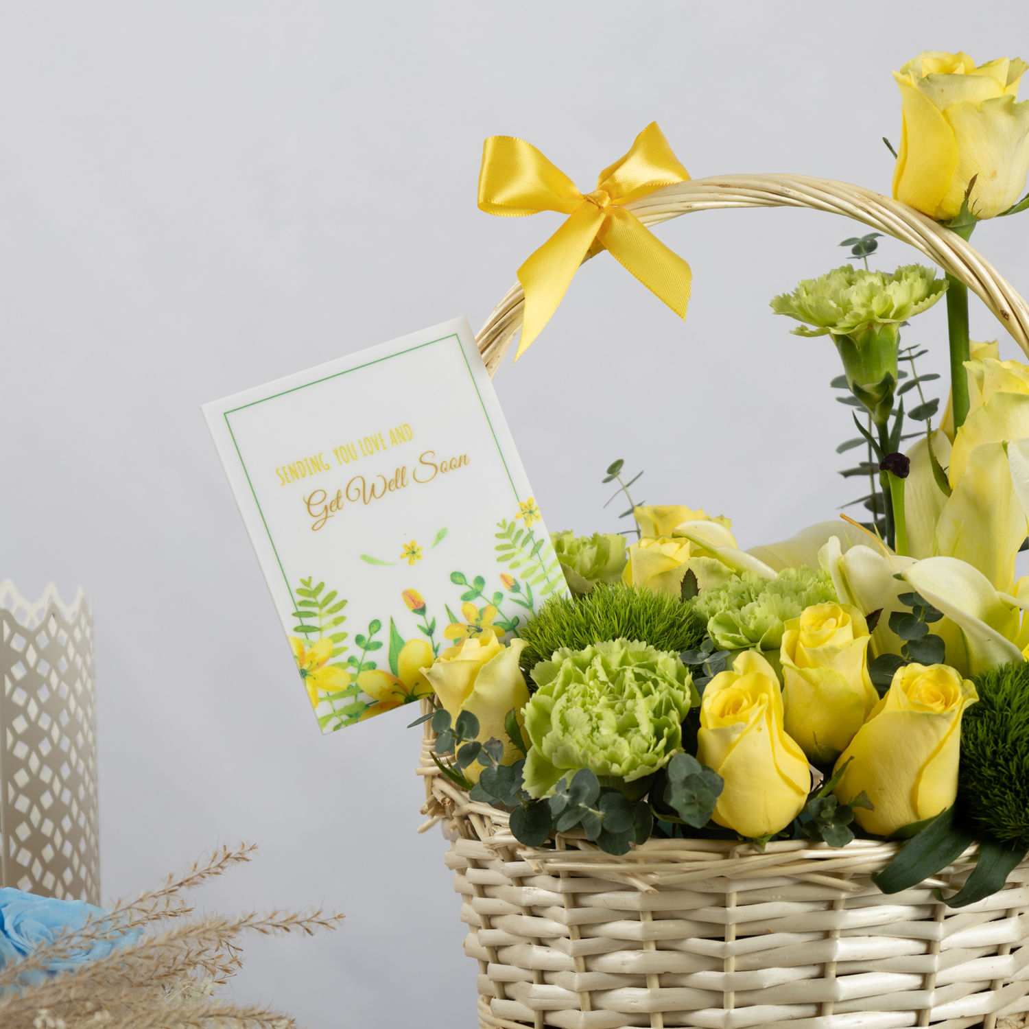 Get Well Soon Flowers Basket Delivery in Singapore FNP SG