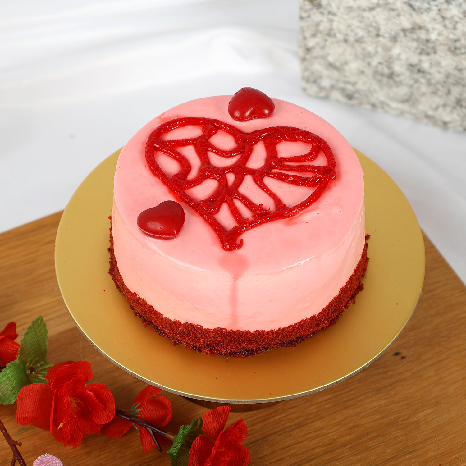 chinese new year themed cake