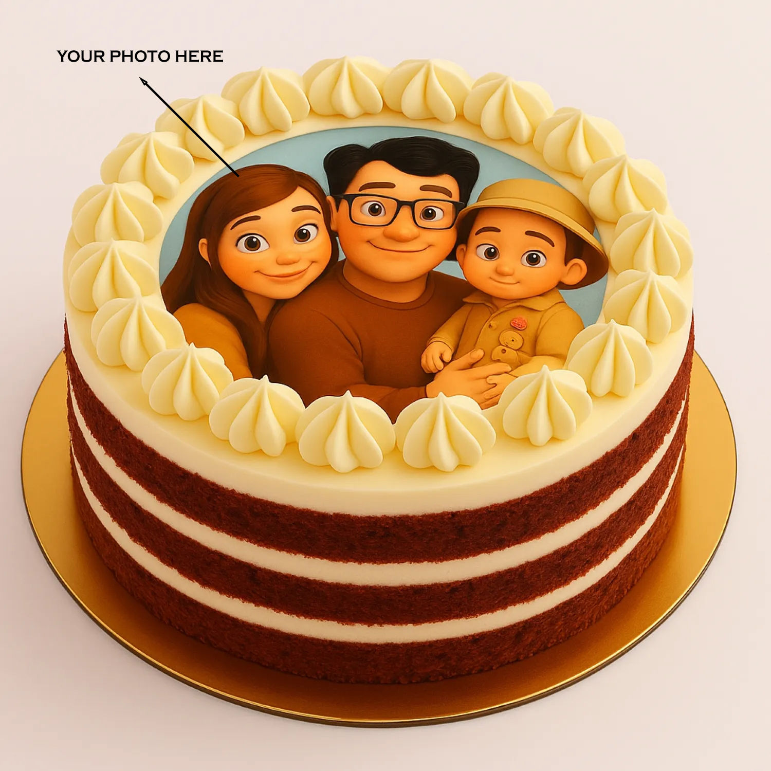 Red Velvet Fairy Tale Cake Delivery in Singapore - FNP SG