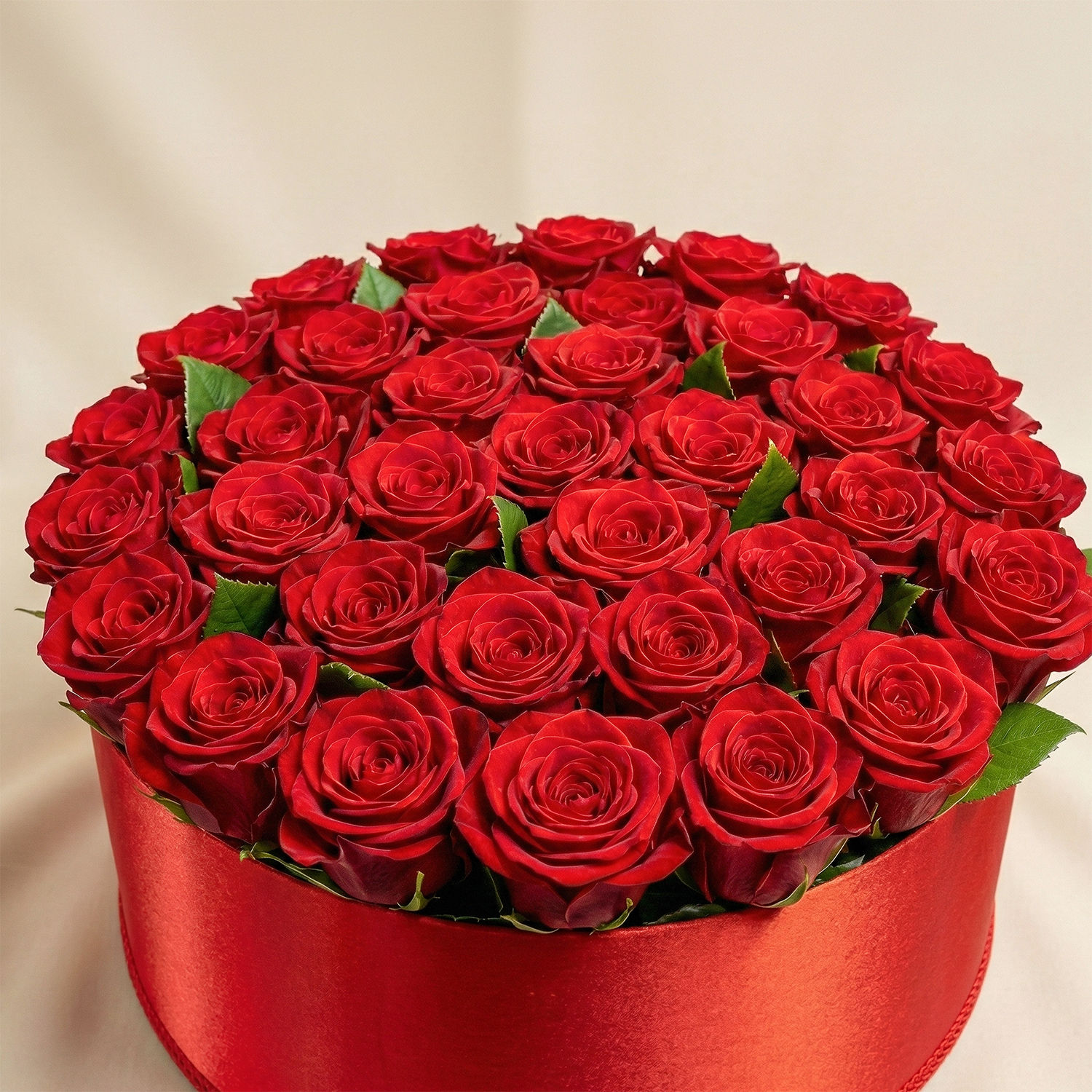 Fnp Red Roses Red Roses in Red Box Delivery in Singapore - FNP SG