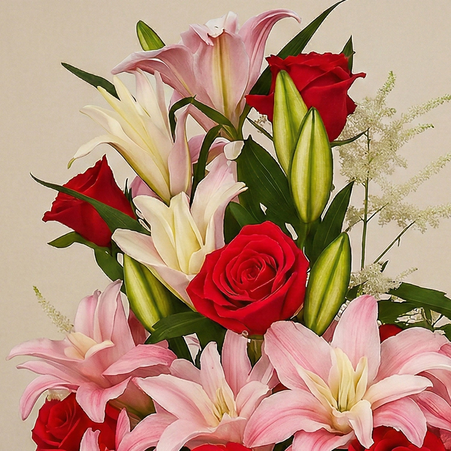 Liesbeth Roses lilies and Roses Delivery in Singapore - FNP SG