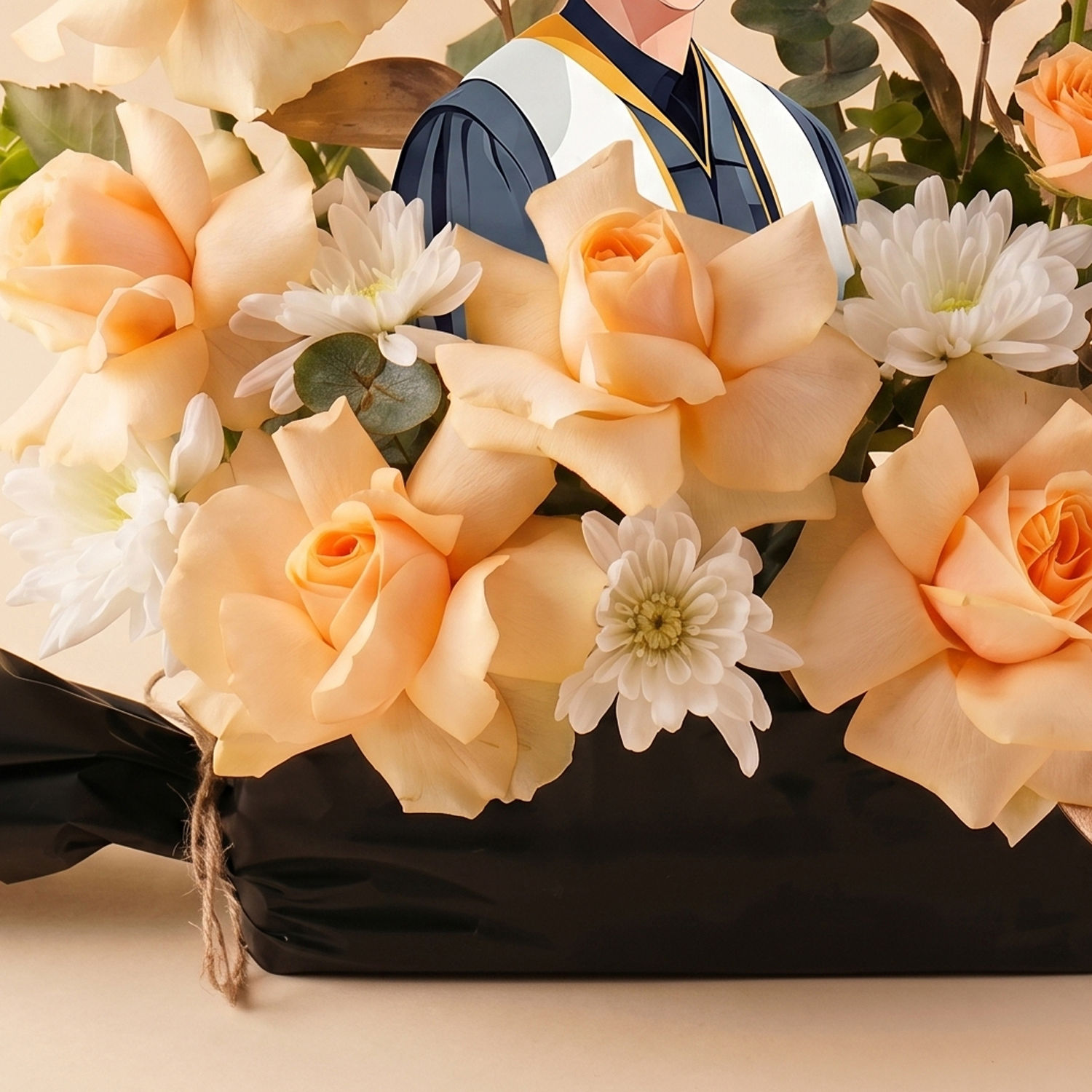 Graduation Success Flowers For him Delivery in Singapore - FNP SG